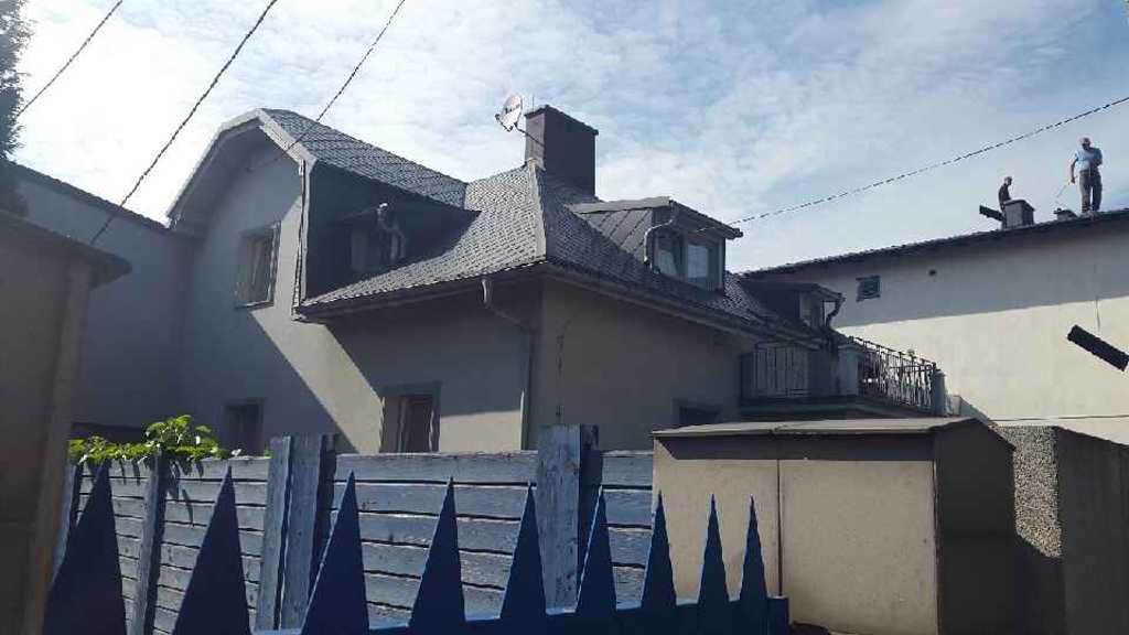 Pokrycie dachu - dom w Krakowie