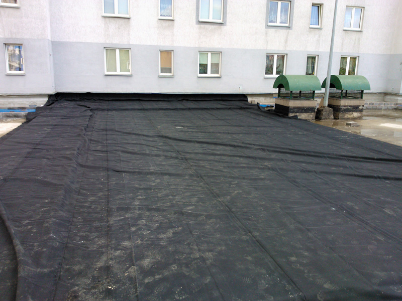 Uszczelnienia dachów zielonych – membrana EPDM