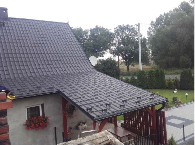 Pokrycie dachu domu jednorodzinnego