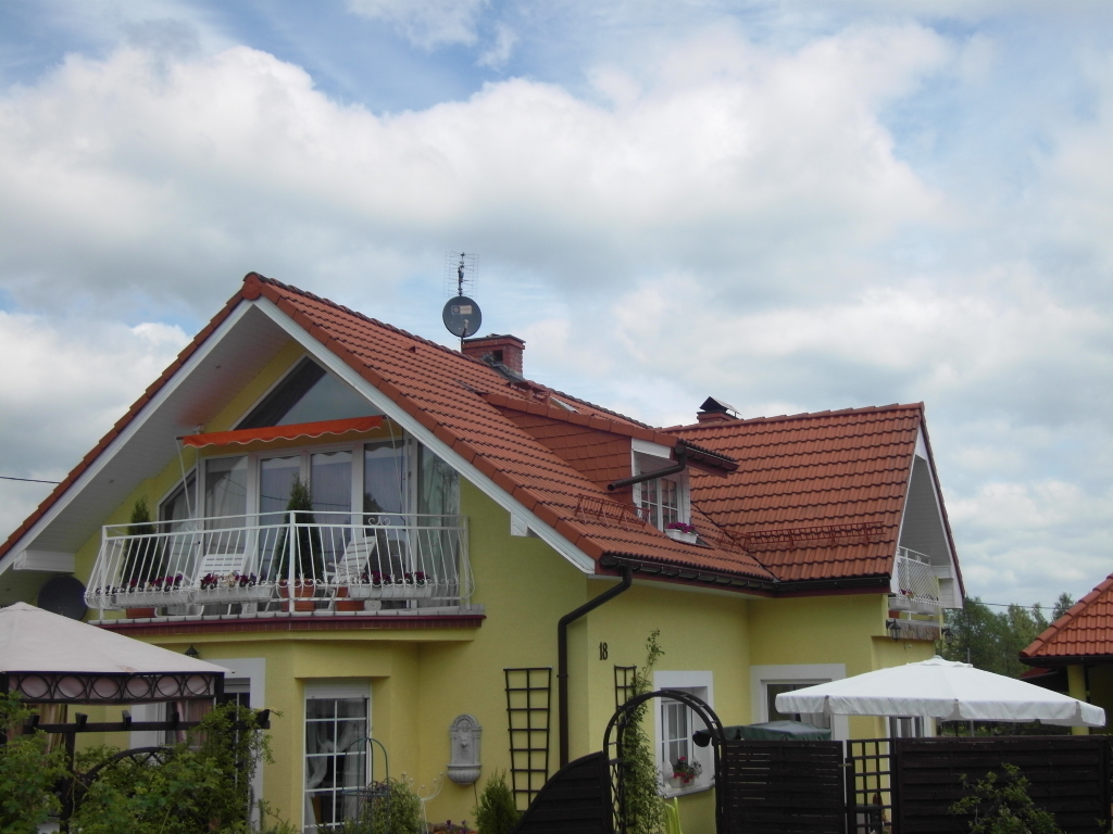 Dach w domu jednorodzinnym
