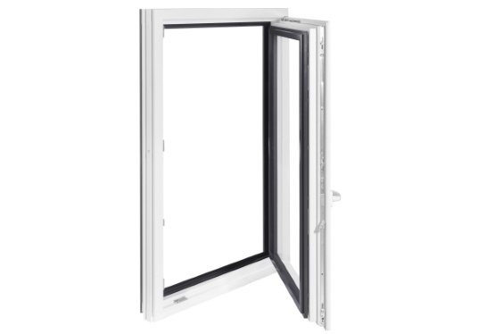 Okno drewniano-aluminiowe